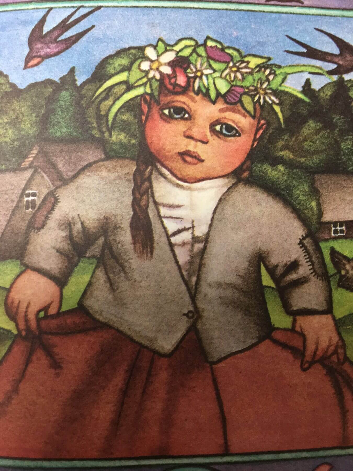 Der karierte Koffer fährt ins Kurland