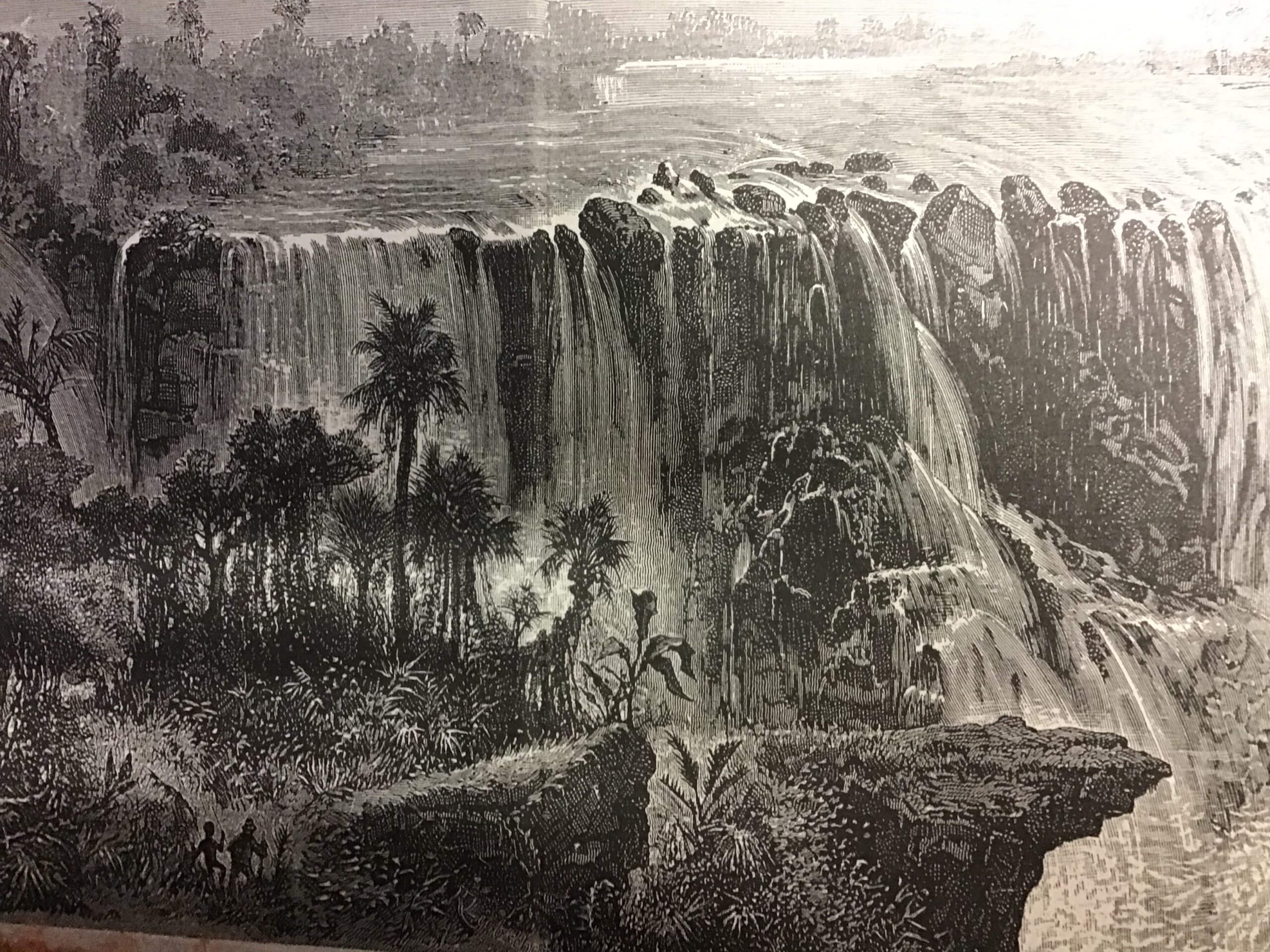 Marlene fährt zum Wasserfall
